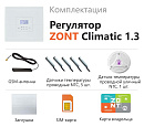ZONT Climatic 1.3 Погодозависимый автоматический GSM / Wi-Fi регулятор (1 ГВС + 3 прямых/смесительных) с доставкой в Тольятти